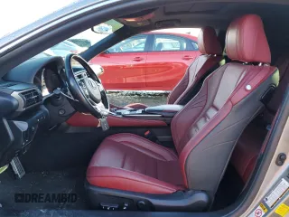 2016 Lexus RC 200t F Sport with VIN JTHHA5BC1G5003683, listed as a Copart auction lot 85291064 with 106,932 mi miles and Salvage Title. Bid and sale history available at DreamBid. Image 7.