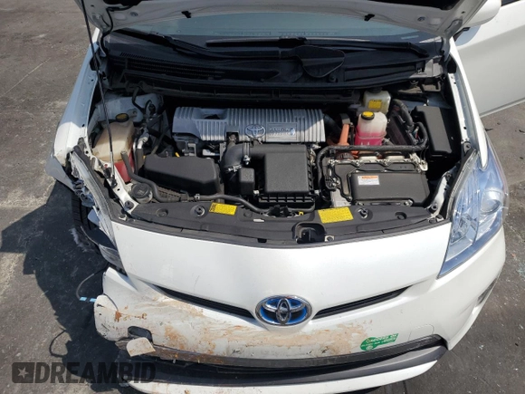 2014 Toyota Prius with VIN JTDKN3DP9E3053840, listed as a Copart auction lot 61880475 with 50,179 mi miles and Salvage title. Bid and sale history available at DreamBid. Image 11.