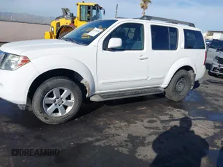 2008 Nissan Pathfinder S with VIN 5N1AR18U38C637073, listed as a IAAI auction lot 41119498 with 155,313 mi miles. Bid and sale history available at carsss.com. Image 6.