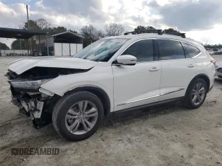 2022 Acura MDX with VIN 5J8YE1H37NL007480, listed as a Copart auction lot 44495765 with 61,347 mi miles and Salvage Title. Bid and sale history available at carsss.com. Image 1.