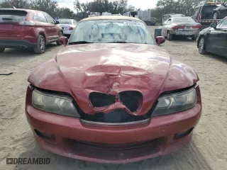 2000 BMW Z3 2.8L with VIN 4USCH3346YLF43480, listed as a Copart auction lot 81309814 with 137,361 mi miles and Salvage Title. Bid and sale history available at carsss.com. Image 5.