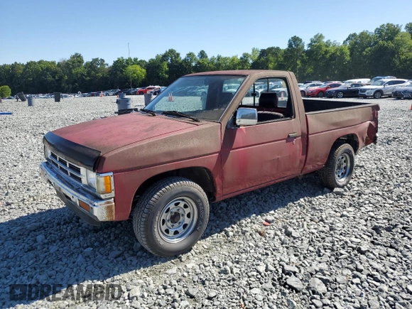1991 Nissan Frontier XE with VIN 1N6SD11S2MC412375, listed as a Copart auction lot 61015515 with 201,629 mi miles and Salvage title. Bid and sale history available at DreamBid. Image 1.