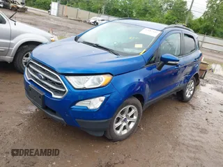2020 Ford EcoSport SE z VIN MAJ3S2GE4LC356223, wystawiony jako IAAI lot #42312545 z przebiegiem 56 327 mil mil oraz . Historia ofert i sprzedaży dostępna na DreamBid. Obrazek 2.