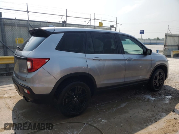 2019 Honda Passport Sport with VIN 5FNYF8H2XKB016880, listed as a Copart auction lot 58046475 with 73,615 mi miles and Salvage title. Bid and sale history available at DreamBid. Image 3.