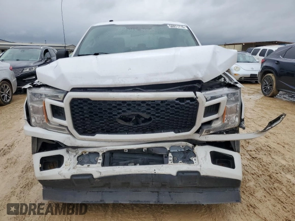2018 Ford F-150 XL with VIN 1FTEW1CG6JKE91943, listed as a Copart auction lot 50971715 with 109,870 mi miles and Salvage Title. Bid and sale history available at carsss.com. Image 5.