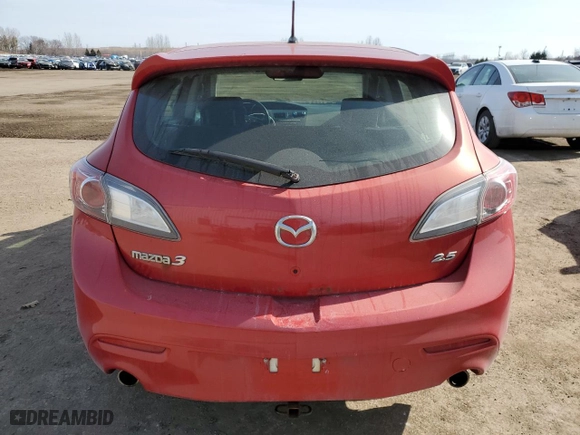 2010 Mazda Mazda3 s Grand Touring with VIN JM1BL1H5XA1284240, listed as a Copart auction lot 49068235 with NaN miles and Clean Title. Bid and sale history available at carsss.com. Image 6.