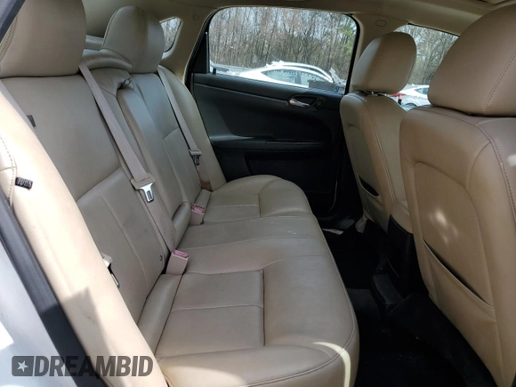 2015 Chevrolet Impala LTZ with VIN 2G1WC5E36F1123129, listed as a Copart auction lot 48795485 with 57,639 mi miles and Salvage Title. Bid and sale history available at DreamBid. Image 10.