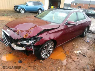 2016 Hyundai Genesis 3.8L with VIN KMHGN4JE7GU106946, listed as a IAAI auction lot 40809364 with 91,788 mi miles. Bid and sale history available at carsss.com. Image 2.