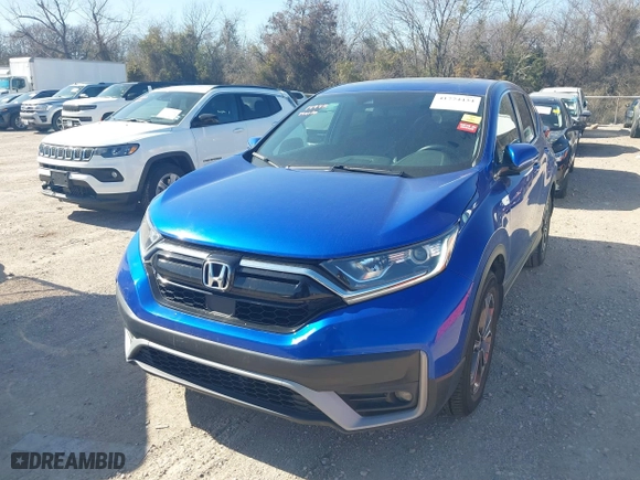 2022 Honda CR-V EX-L with VIN 7FARW1H84NE011442, listed as a IAAI auction lot 41774434 with 58,387 mi miles. Bid and sale history available at carsss.com. Image 6.