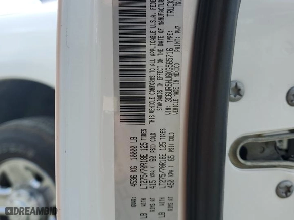 2019 Ram 2500 Tradesman with VIN 3C6UR5HJ6KG565716, listed as a Copart auction lot 44401325 with 113,785 mi miles and Salvage Title. Bid and sale history available at carsss.com. Image 14.