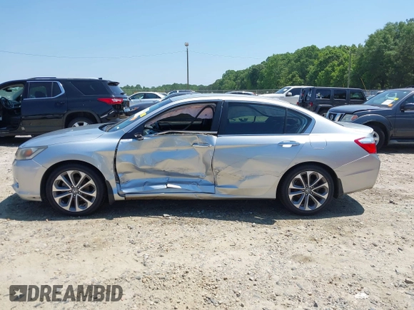 2013 Honda Accord Sport with VIN 1HGCR2F57DA156040, listed as a IAAI auction lot 42139614 with 129,771 mi miles and . Bid and sale history available at DreamBid. Image 14.