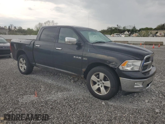 2009 Dodge 1500 SLT with VIN 1D3HV13T89J515052, listed as a Copart auction lot 55514755 with 258,712 mi miles and Clean Title. Bid and sale history available at carsss.com. Image 4.
