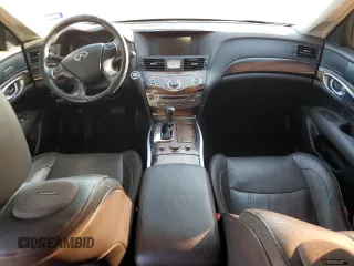 2012 Infiniti M37 with VIN JN1BY1APXCM334457, listed as a Copart auction lot 82356954 with Not Provided miles and Salvage Title. Bid and sale history available at carsss.com. Image 8.