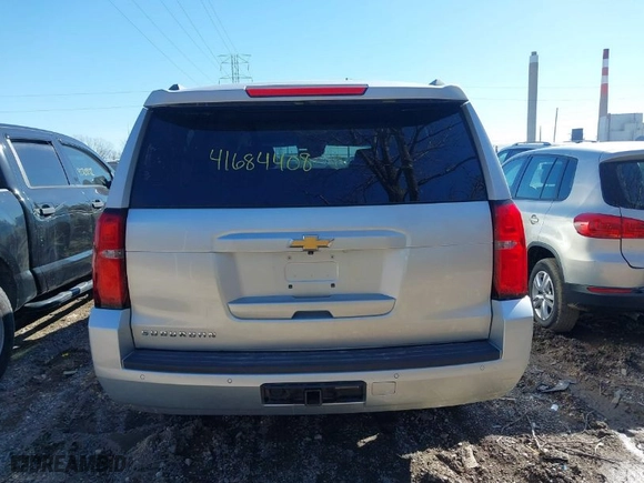 2017 Chevrolet Suburban LT with VIN 1GNSKHKC3HR162406, listed as a IAAI auction lot 41684408 with NaN miles. Bid and sale history available at carsss.com. Image 16.