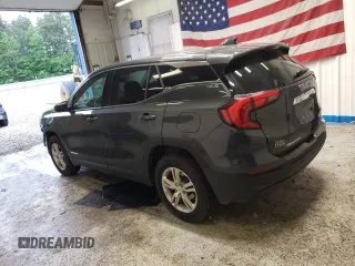 2020 GMC Terrain SLE with VIN 3GKALTEV2LL103899, listed as a Copart auction lot 59542635 with 55,524 mi miles and Salvage title. Bid and sale history available at DreamBid. Image 2.