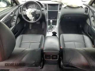 2017 Infiniti Q50 Premium with VIN JN1EV7AP3HM732884, listed as a Copart auction lot 60314675 with 75,597 mi miles and Salvage title. Bid and sale history available at DreamBid. Image 8.