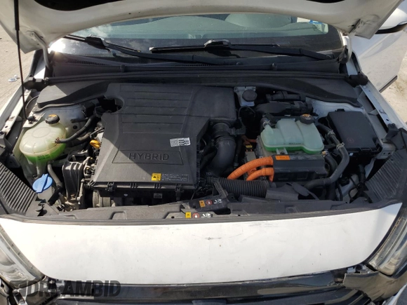 2017 Hyundai Ioniq SEL with VIN KMHC75LC3HU048958, listed as a Copart auction lot 57293145 with 92,545 mi miles and Salvage title. Bid and sale history available at DreamBid. Image 11.