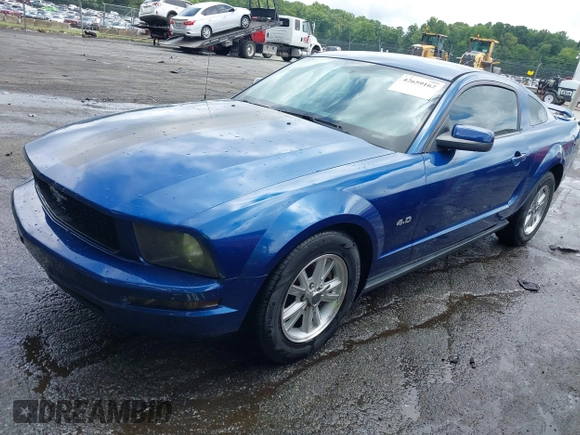 2006 Ford Mustang Standard with VIN 1ZVFT80N365125546, listed as a IAAI auction lot 42659162 with 221,544 mi miles and . Bid and sale history available at DreamBid. Image 2.