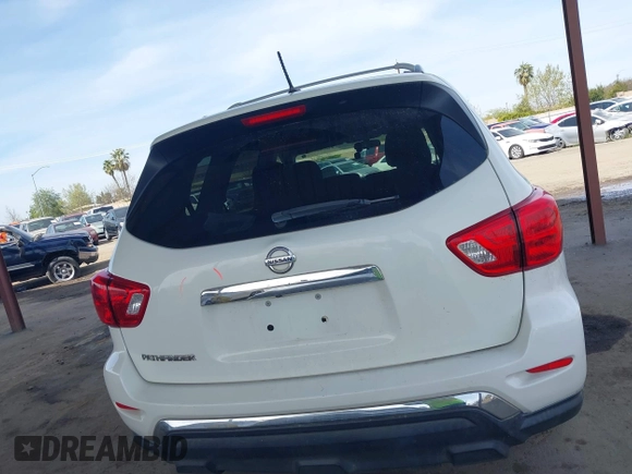 2018 Nissan Pathfinder S with VIN 5N1DR2MN6JC679146, listed as a IAAI auction lot 41753225 with 46,607 mi miles. Bid and sale history available at carsss.com. Image 16.