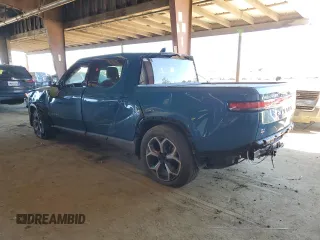 2022 Rivian R1T Adventure Package with VIN 7FCTGAAA8NN014044, listed as a Copart auction lot 49919865 with 0 mi miles and Salvage Title. Bid and sale history available at carsss.com. Image 2.