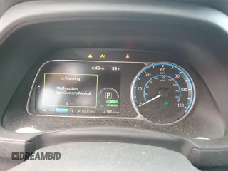 2024 Nissan LEAF SV Plus z VIN 1N4CZ1CV3RC552187, wystawiony jako Copart lot #54151085 z przebiegiem 14 186 mil mil oraz Szkody całkowita. Historia ofert i sprzedaży dostępna na DreamBid. Obrazek 9.