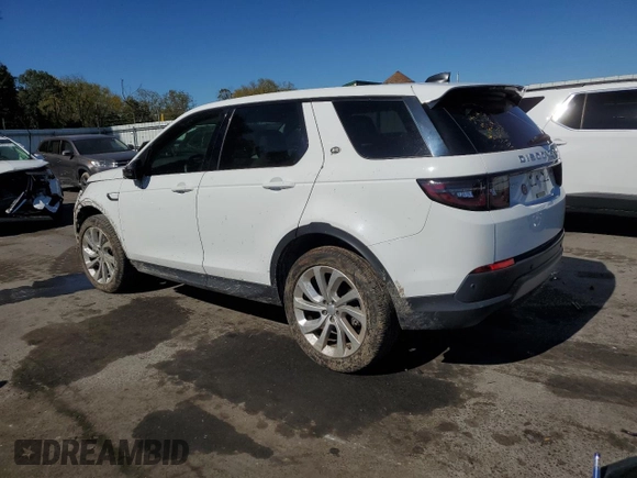 2022 Land Rover Discovery Sport S with VIN SALCJ2FX6NH910912, listed as a Copart auction lot 74996214 with 0 mi miles and Salvage Title. Bid and sale history available at carsss.com. Image 2.