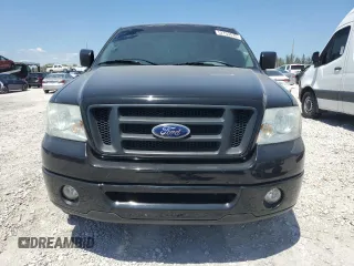 2007 Ford F-150 XL with VIN 1FTRF12217KA80336, listed as a Copart auction lot 52753575 with 54,806 mi miles and Salvage Title. Bid and sale history available at carsss.com. Image 5.
