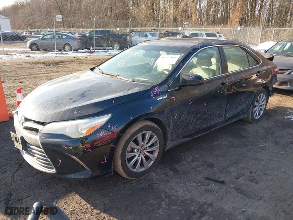 2016 Toyota Camry Hybrid LE with VIN 4T1BD1FK6GU199808, listed as a IAAI auction lot 41427169 with NaN miles. Bid and sale history available at carsss.com. Image 2.