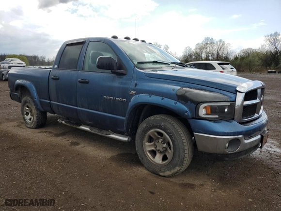 2004 Dodge Ram 1500 SLT with VIN 1D7HU18DX4S785227, listed as a Copart auction lot 53986595 with 193,589 mi miles and Clean Title. Bid and sale history available at carsss.com. Image 4.