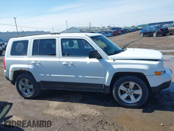 2014 Jeep Patriot Latitude with VIN 1C4NJPFA8ED550221, listed as a IAAI auction lot 41919419 with 185,386 mi miles and . Bid and sale history available at carsss.com. Image 13.