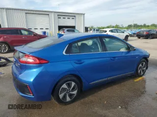 2017 Hyundai Ioniq SEL z VIN KMHC75LC0HU054572, wystawiony jako Copart lot #55042605 z przebiegiem 62 371 mil mil oraz Szkoda całkowita • Salvage title. Historia ofert i sprzedaży dostępna na DreamBid. Obrazek 3.