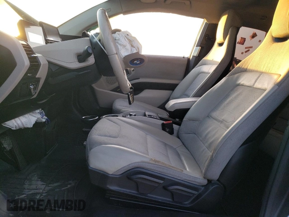 2014 BMW i3 with VIN WBY1Z4C52EV275564, listed as a Copart auction lot 85915664 with 35,961 mi miles and Salvage Title. Bid and sale history available at carsss.com. Image 7.