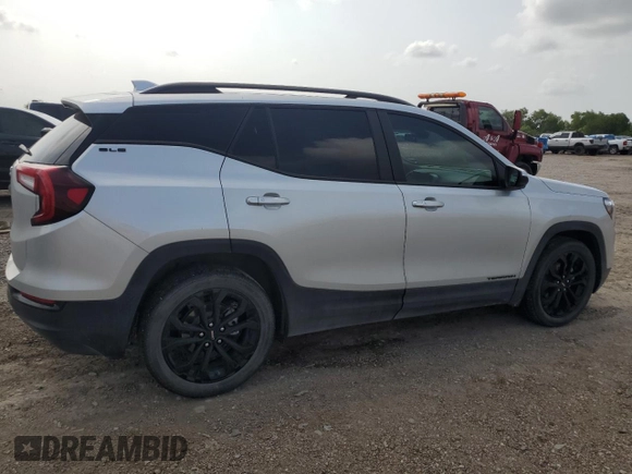 2022 GMC Terrain SLE с VIN 3GKALMEV2NL250913, выставлен на аукционе Copart как лот 54251445 с пробегом 44 123 миль миль и Списание • Salvage title. История ставок и продаж доступна на DreamBid. Изображение 3.
