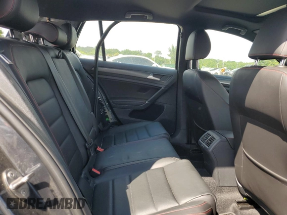 2019 Volkswagen Golf GTI S with VIN 3VW6T7AU4KM021622, listed as a Copart auction lot 58735964 with 51,341 mi miles and Salvage Title. Bid and sale history available at carsss.com. Image 10.