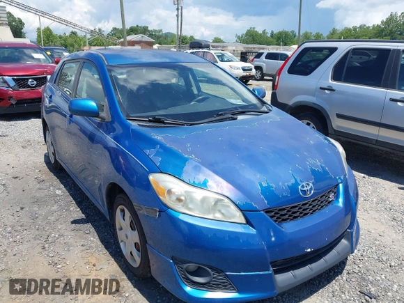 2009 Toyota Matrix S with VIN 2T1KE40E19C002453, listed as a IAAI auction lot 42779378 with 245,496 mi miles and . Bid and sale history available at DreamBid. Image 1.