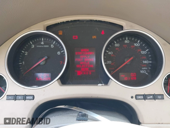 2004 Audi A4 3.0L with VIN WAUAT48H54K016361, listed as a IAAI auction lot 42597566 with 101,128 mi miles and . Bid and sale history available at DreamBid. Image 7.