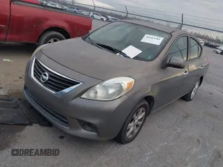 2012 Nissan Versa SL with VIN 3N1CN7AP2CL814602, listed as a IAAI auction lot 41683581 with 160,891 mi miles. Bid and sale history available at carsss.com. Image 2.
