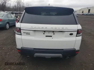 2016 Land Rover Range Rover Sport V6 HSE with VIN SALWR2PF1GA660146, listed as a Copart auction lot 51241655 with 57,282 mi miles and Salvage Title. Bid and sale history available at carsss.com. Image 6.