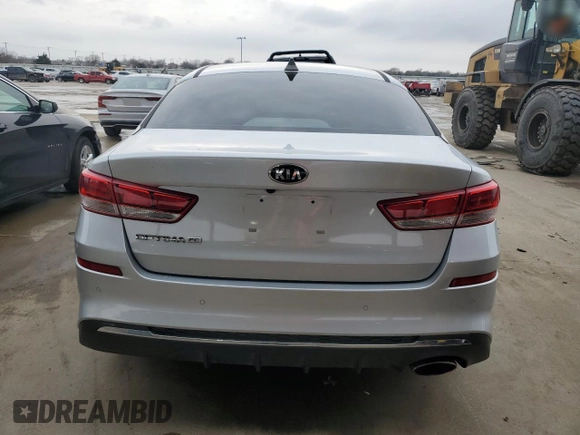 2019 Kia Optima LX with VIN 5XXGT4L35KG325506, listed as a Copart auction lot 51265345 with 125,172 mi miles and Clean Title. Bid and sale history available at DreamBid. Image 6.