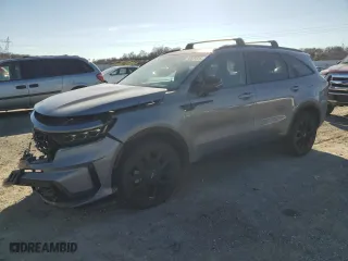 2022 Kia Sorento SX with VIN 5XYRKDLF1NG097977, listed as a Copart auction lot 46879525 with 55,992 mi miles and Salvage Title. Bid and sale history available at carsss.com. Image 1.