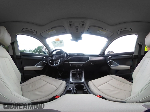 2022 Audi Q3 Premium Plus with VIN WA1BUCF36N1138119, listed as a IAAI auction lot 42536021 with 25,797 mi miles and . Bid and sale history available at DreamBid. Image 22.