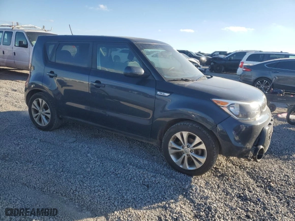 2016 Kia Soul + with VIN KNDJP3A55G7333677, listed as a Copart auction lot 87202474 with 182,057 mi miles and Salvage Title. Bid and sale history available at carsss.com. Image 4.