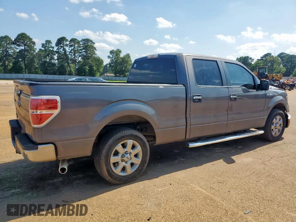 2013 Ford F-150 XL with VIN 1FTFW1CF8DKE32876, listed as a Copart auction lot 58246815 with 165,102 mi miles and Salvage title. Bid and sale history available at DreamBid. Image 3.