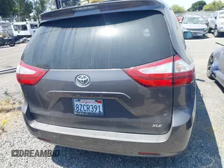 2015 Toyota Sienna XLE with VIN 5TDYK3DC2FS686969, listed as a IAAI auction lot 42559541 with 103,190 mi miles and . Bid and sale history available at DreamBid. Image 16.
