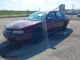 2003 Chevrolet Impala with VIN 2G1WF52E439427523, listed as a IAAI auction lot 42017652 with 153,687 mi miles. Bid and sale history available at carsss.com. Image 2.