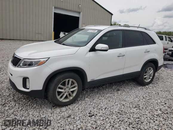 2014 Kia Sorento LX with VIN 5XYKTDA6XEG531461, listed as a Copart auction lot 55732495 with 113,664 mi miles and Clean Title. Bid and sale history available at carsss.com. Image 1.