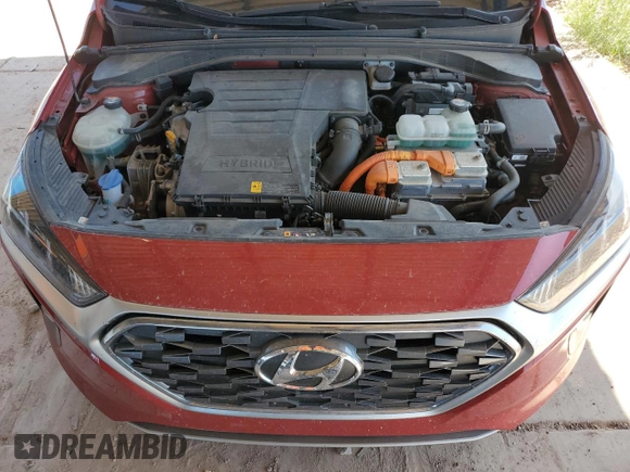 2020 Hyundai Ioniq Preferred with VIN KMHC85LC7LU207289, listed as a Copart auction lot 52905835 with 69,987 mi miles and Salvage Title. Bid and sale history available at DreamBid. Image 11.