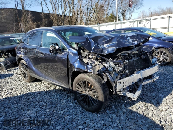 2024 Lexus RX with VIN 2T2BAMCA6RC077424, listed as a Copart auction lot 47951725 with 0 mi miles and Salvage Title. Bid and sale history available at carsss.com. Image 4.