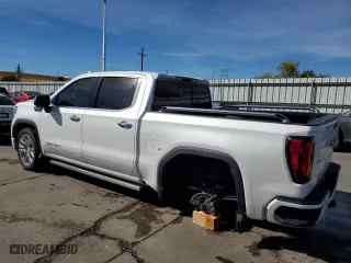 2022 GMC Sierra 1500 Limited Denali with VIN 3GTU9FEL7NG175412, listed as a Copart auction lot 76951014 with 71,532 mi miles and Salvage Title. Bid and sale history available at carsss.com. Image 2.