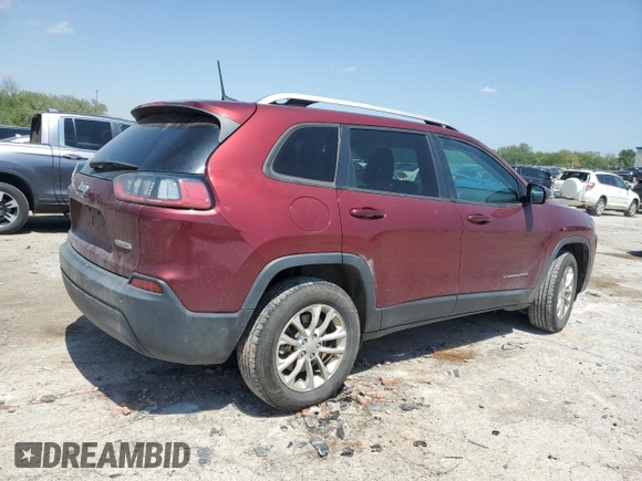 2020 Jeep Cherokee Latitude with VIN 1C4PJMCB2LD619857, listed as a Copart auction lot 52413655 with 170,772 mi miles and Salvage title. Bid and sale history available at DreamBid. Image 3.
